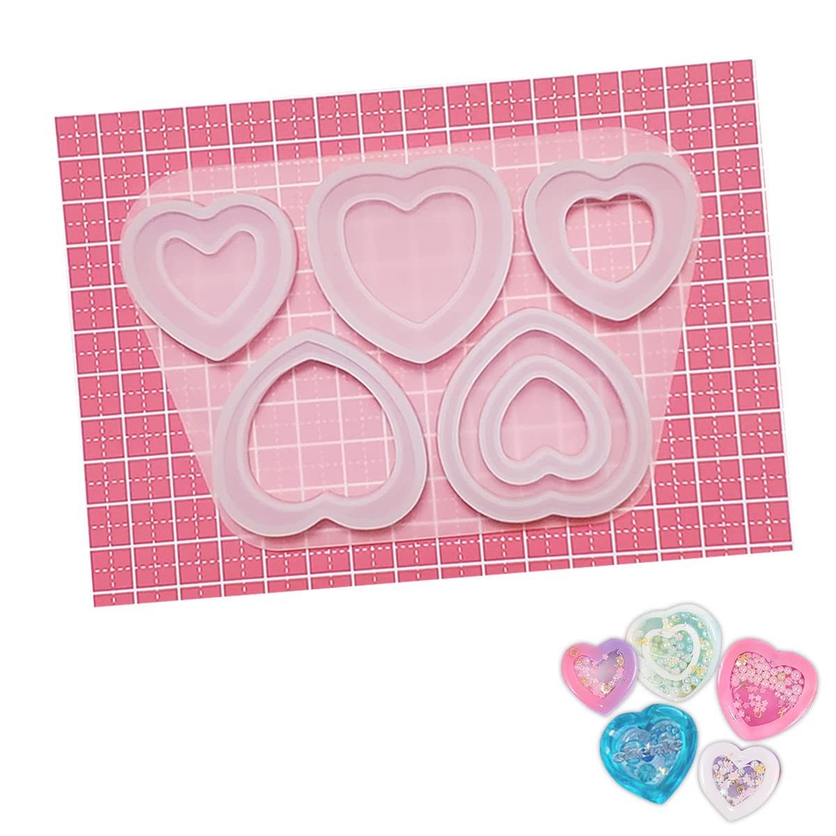 ♡オーダーページ♡【②ハートチェック（きらきら）】 ♡オーダーページ♡【②ハートチェック（きらきら）】