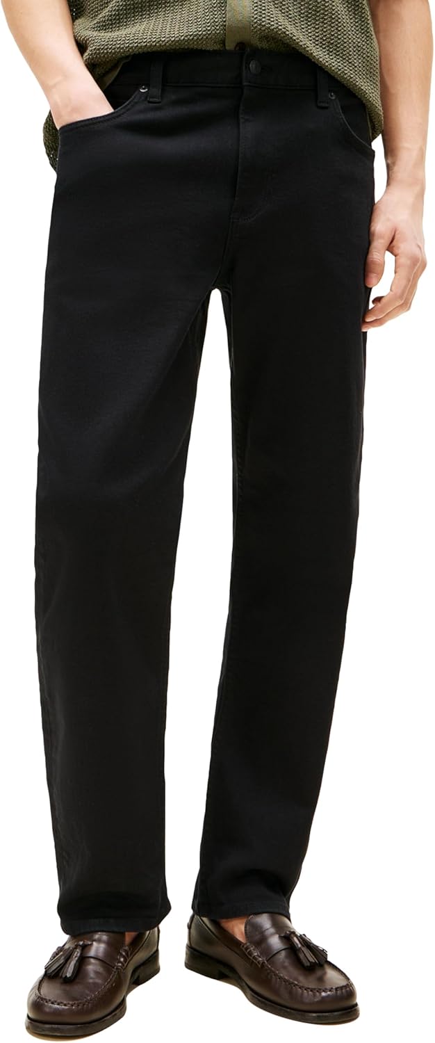 Tommy Hilfiger Mens Straight Fit Stretch Jeans for Men