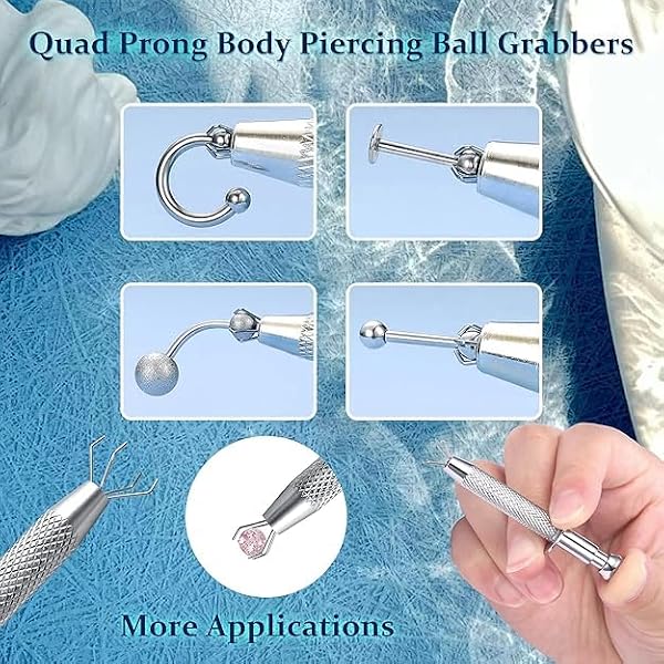 Longita Horseshoe Nose Ring for Women Double Gem Horse Shoe Nose Ring Hoop 18g Surgical Steel Silver Cartilage Helix Tragus Earring Hoops Labret Lip Piercing Jewelry Small Septum Rings 18 gauge 4pcs by Longita - Image 5