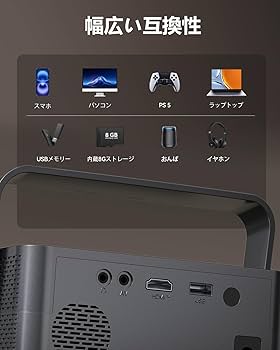 Amazon.co.jp: Polocsh プロジェクター 家庭用 超短焦点 1080P 4K