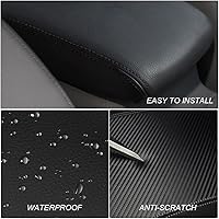 Vista 5 de DEYTOP Funda para Consola Central para Subaru Crosstrek 2012-2017 Funda para Reposabrazos de Coche para Subaru Impreza 2012-2017 Accesorios