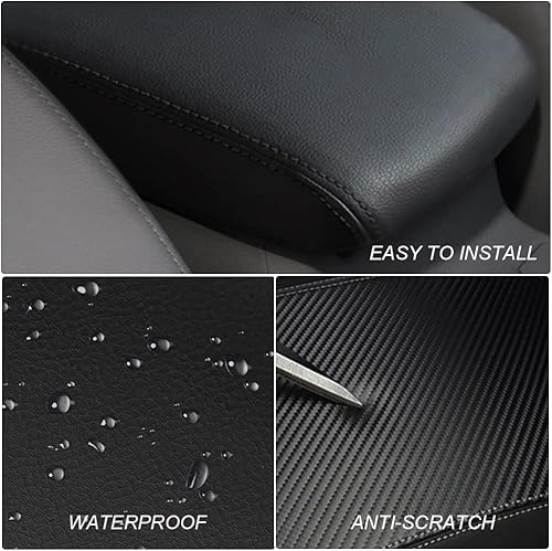 Miniatura 5 de DEYTOP Funda para Consola Central para Subaru Crosstrek 2012-2017 Funda para Reposabrazos de Coche para Subaru Impreza 2012-2017 Accesorios