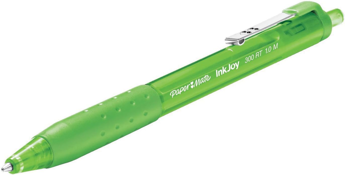 Paper Mate 1945926 Inkjoy 300 RT Retractable Ballpoint Pen, 1mm, Assorted, 24/Pack