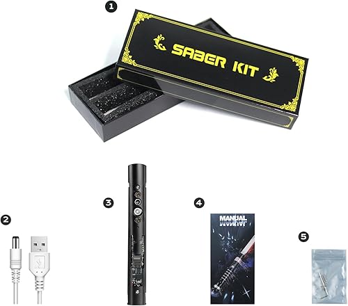 Miniatura 6 de Actualización RGB3.0 16 fuentes de sonido, núcleo interior, kit de electrónica de sable de luz, kit de sonido, kit de control de movimiento de