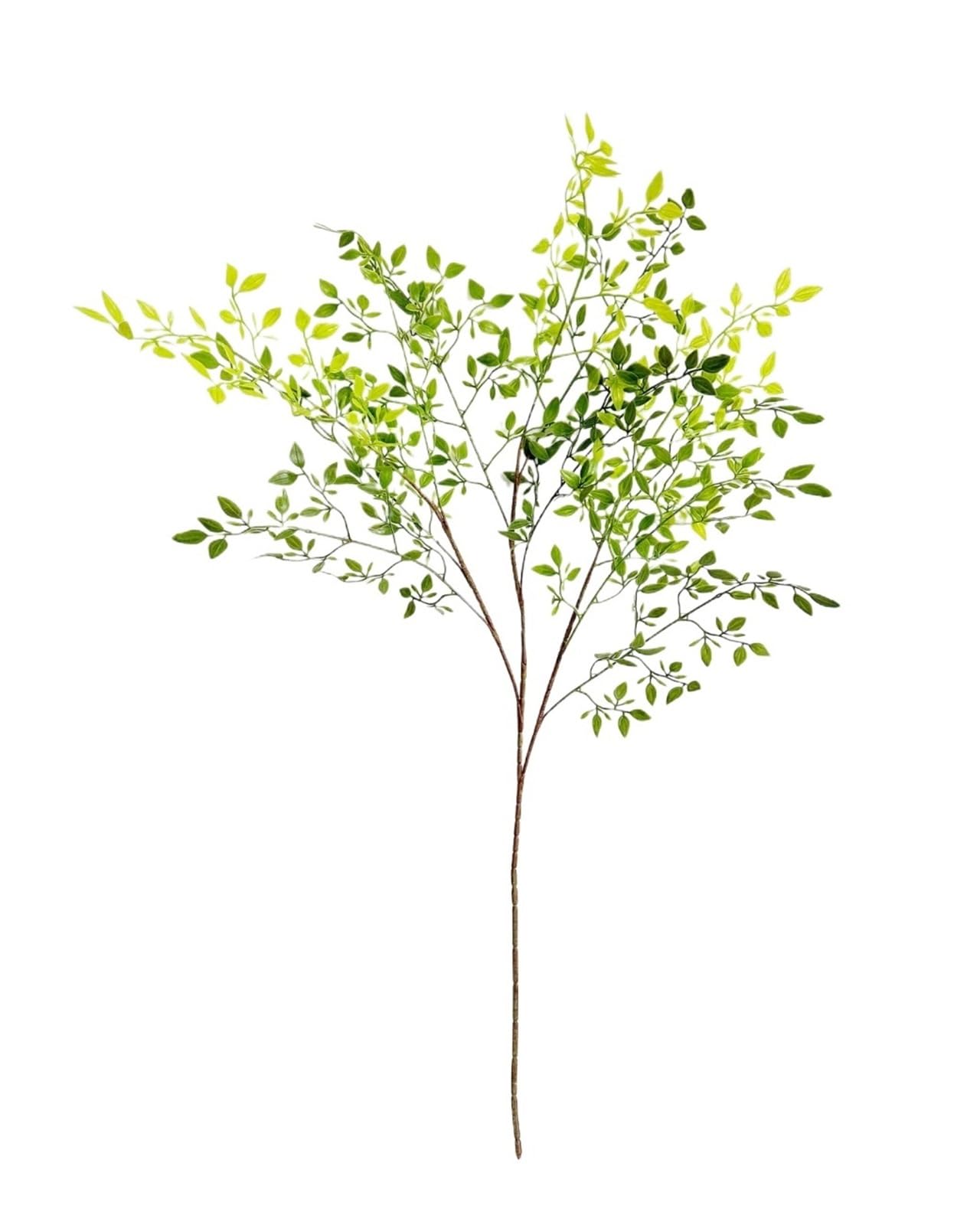 Casetlong 1pc Artificial Plants Branches Green Faux Greenery Decoration For Office Home Indoor