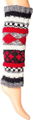 Miniatura 4 de Calcetines Tibetan - Calentadores de lana con forro polar, tejidos a mano