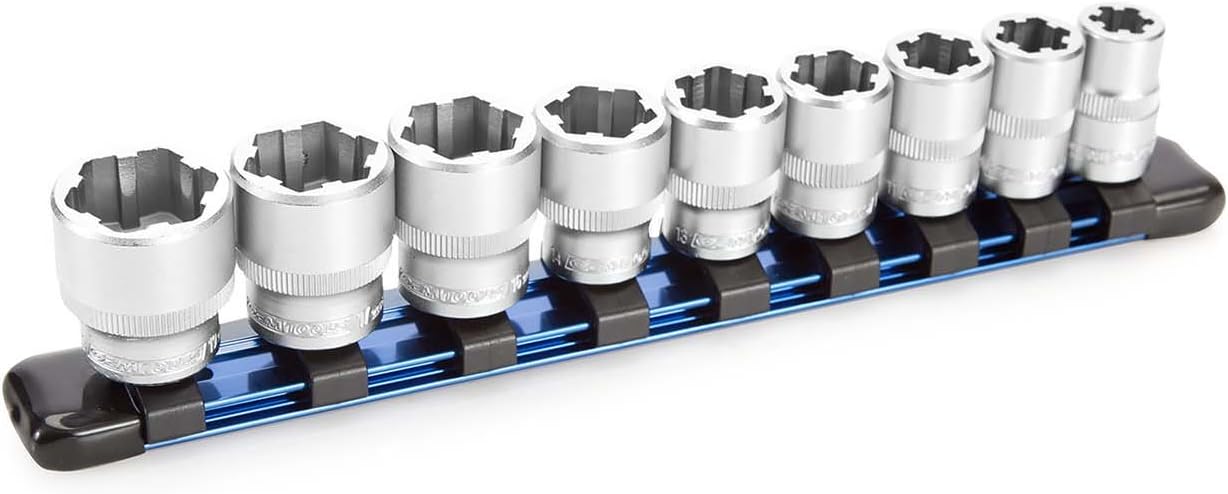 OEMTOOLS 22967 9 Piece Nut Busting Bolt Extractor Socket Set