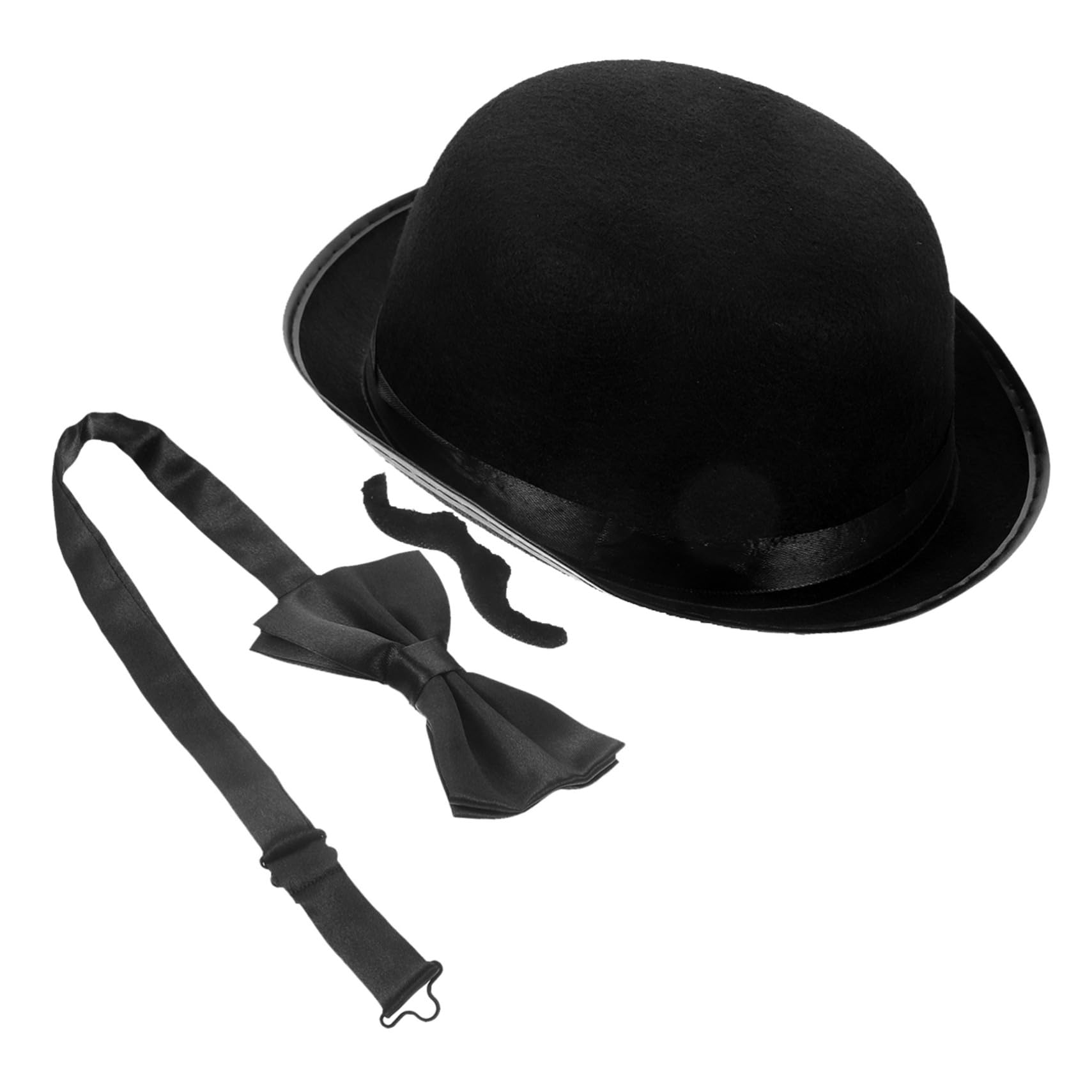 FOMIYES Boys and Girls Detective Costume Set Dress up Detective Eyeglass Props Black