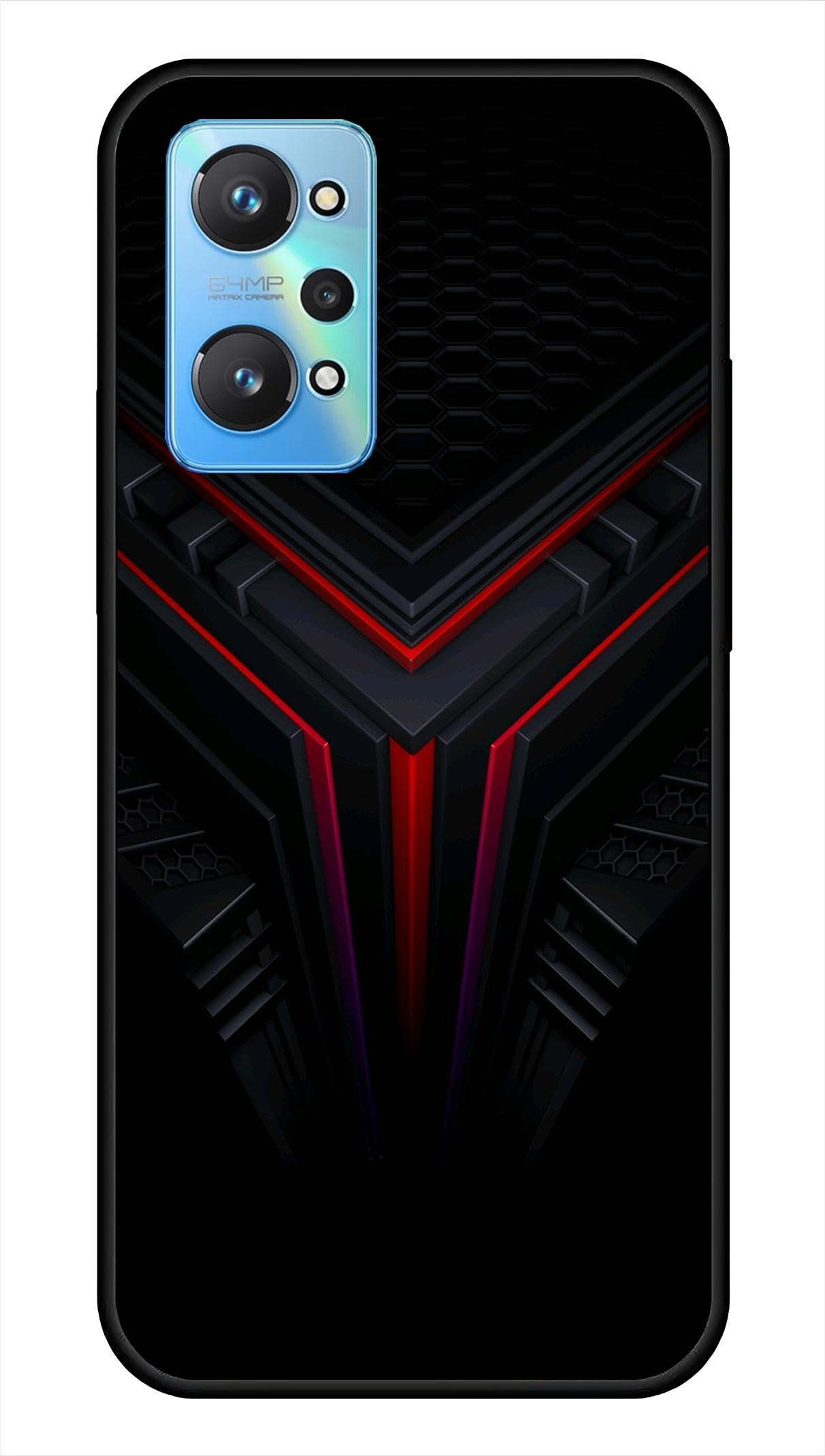 NDCOM Realme GT Neo 3T Back Cover | Realme GT Neo 2 Back Cover | Realme GT 2 Back Cover | Slim Design | Shockproof Protection | Abstract Robotic Printed Metal Case (B0BG68VVZH) Amazon Price History, Amazon Price Tracker