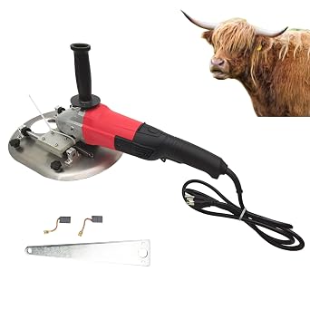 3.35" Electric Dehorner Electric Dehorner for Cattle Adult Cow Horn Cutting Machine 8500rpm Cattle Horn Removal Machine, AC110V 1700W