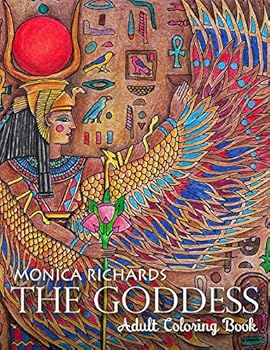 Paperback The Goddess : Adult Coloring Book
