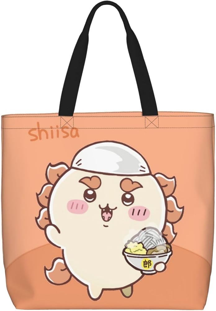 Amazon | [キャラ神] トートバッグ ちいかわ シーサー エコ 手提げ袋