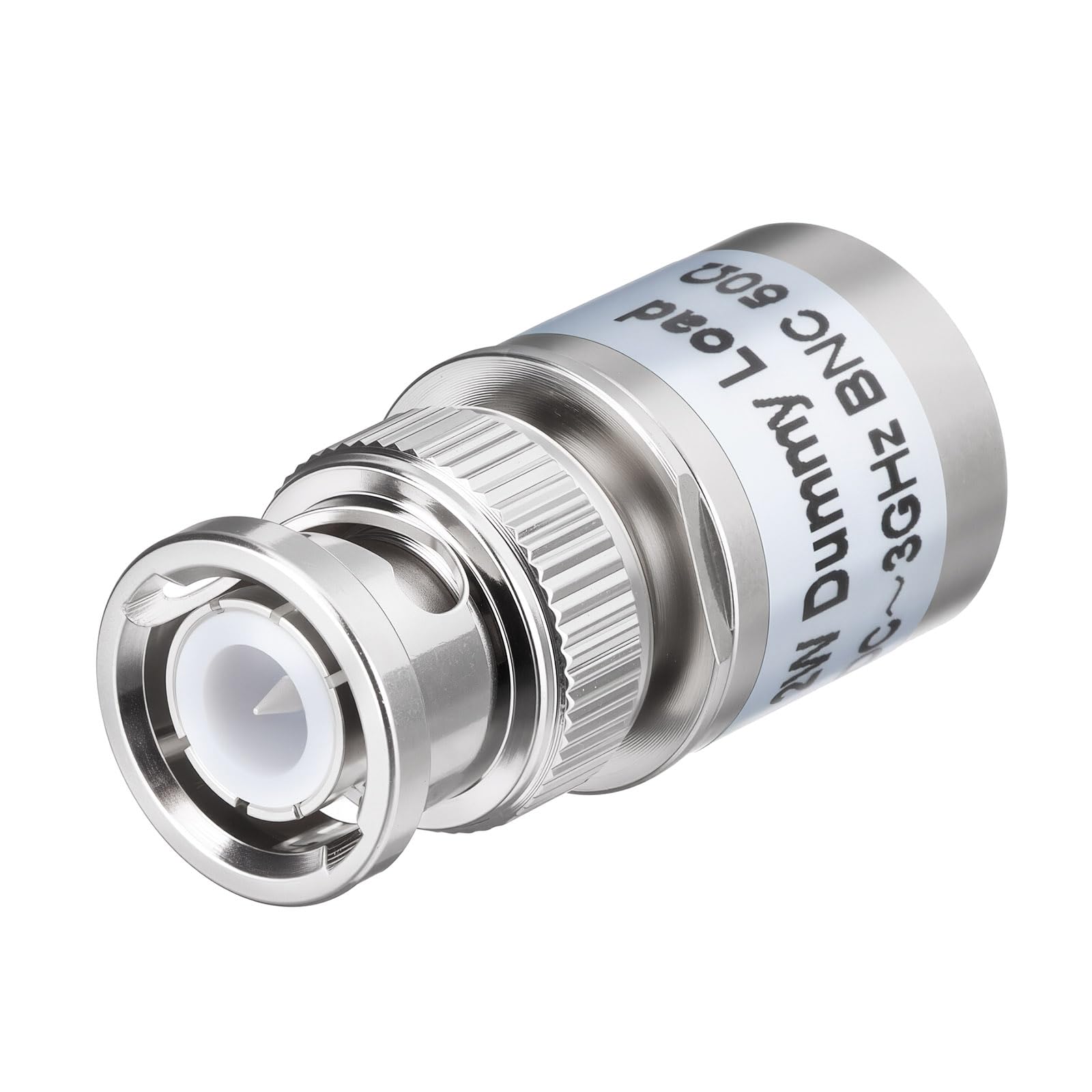 Bingfu Terminatore RF BNC 2W, Carico Fittizio Coassiale 50Ω, DC-3GHz, Connettore BNC Maschio, ROS ≤1.2 - per Test RF e Terminazione di Segnale