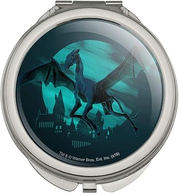 GRAPHICS & MORE Harry Potter Thestral Compact Travel Purse Handbag Makeup Mirror