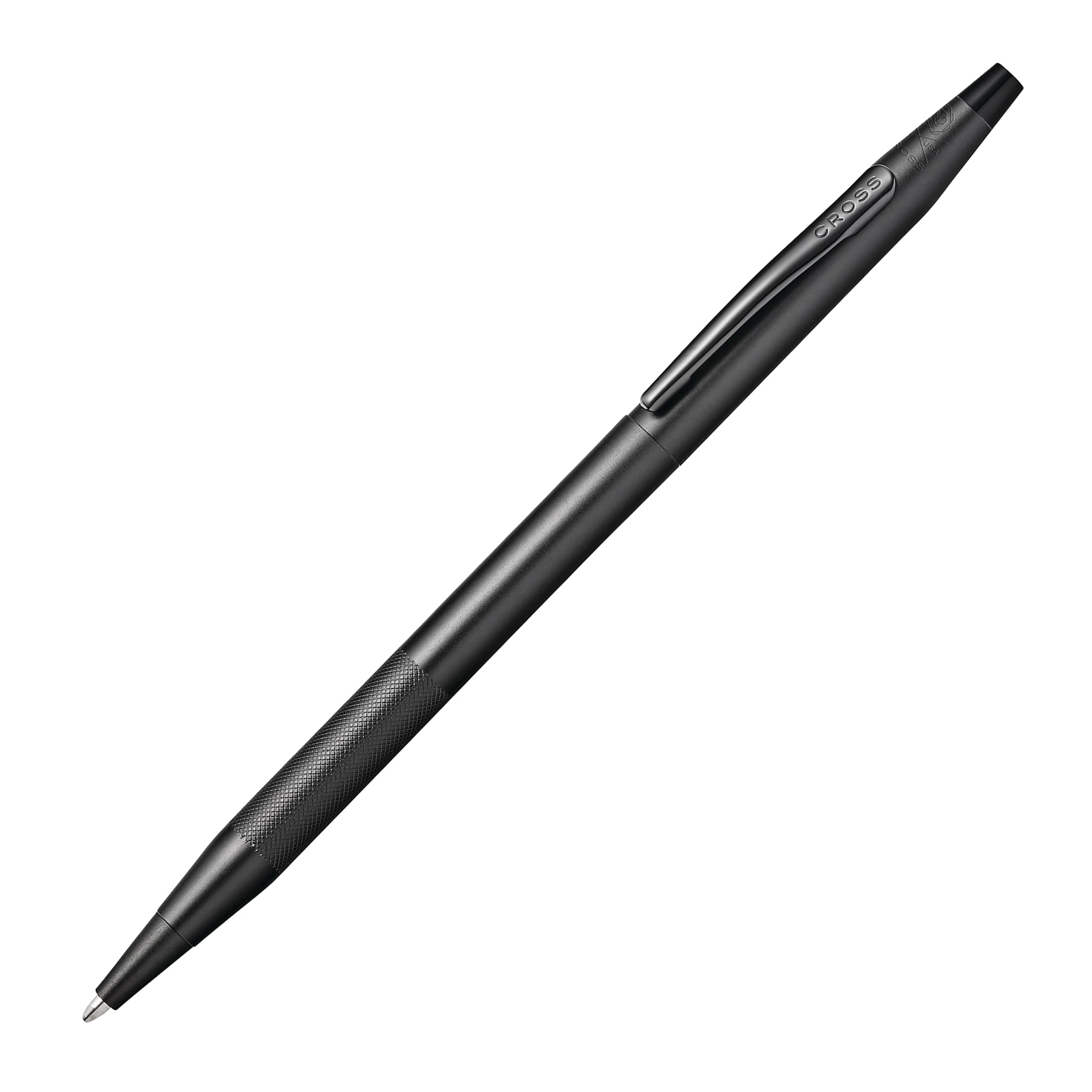 CROSS Classic Century Black PVD Ballpoint Pen with Micro-knurl Detail