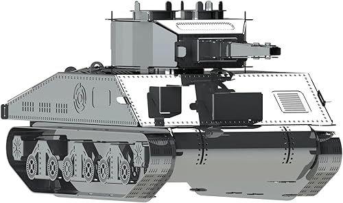 METAL-TIME Modelo M4 Sherman, rompecabezas 3D para adultos o adolescentes, kit de modelo de rompecabezas de metal DIY, rompecabezas de metal 3D,