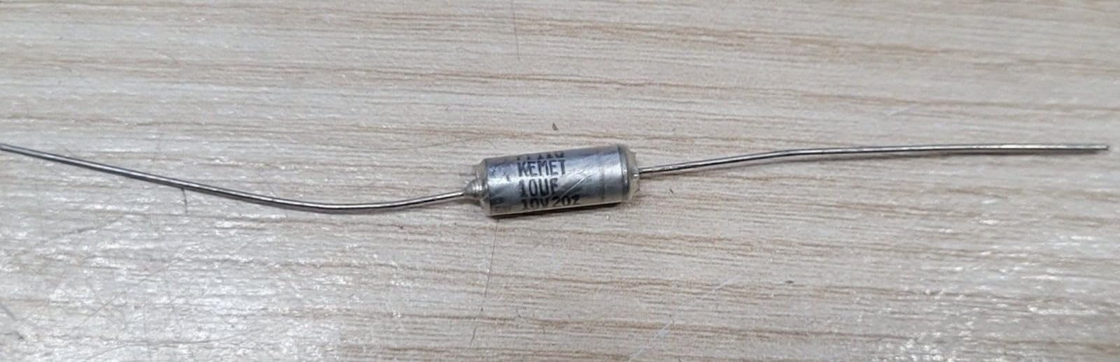 Generic (1 PC) T110B106M010AS KEMET Compatible with CAP TANT AXL