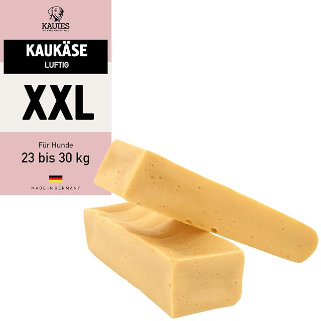 Kauies Queso masticable aireado - Varilla de queso 100% natural para perros de leche de vaca, rica…