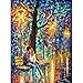 Produktbild LIUJUNH Ölgemälde nach Zahlen DIY Abstrakte Paare Straßenansicht Farbige Zeichnung Acrylfarbe Malen nach Zahlen Bilder Wohnkultur BGB01 40x50cm