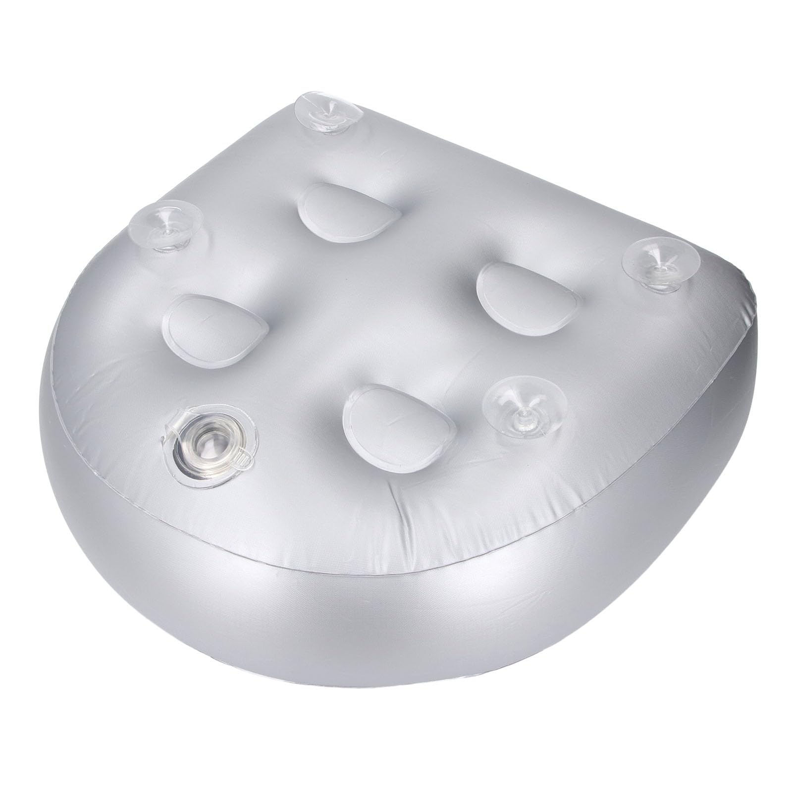 Jiawu Siège Rehausseur sécurisé pour Spa, fermeté Réglable, Coussin Double Fonction pour Piscines et Centres de Bien-être (Blue)