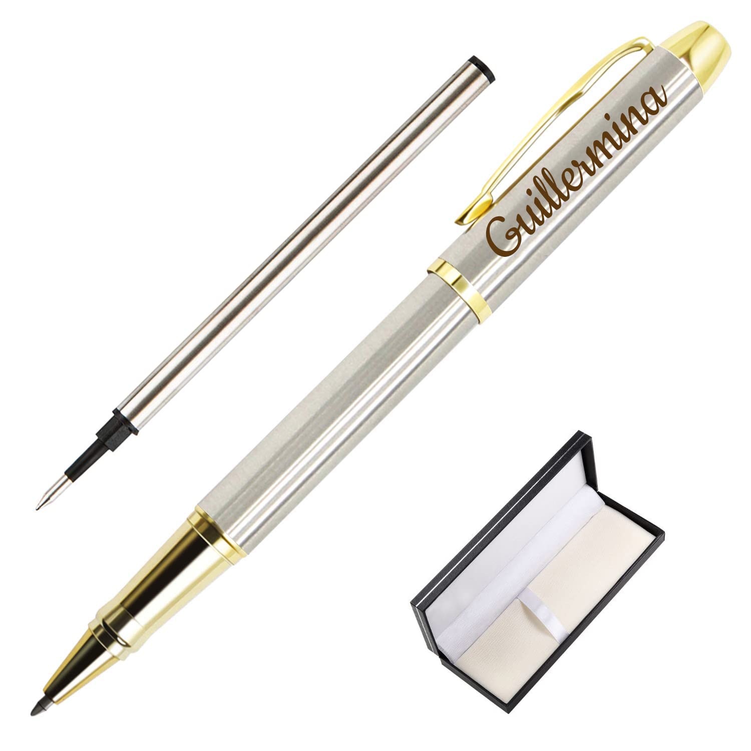 DUOYUN Custom Engraved Name Pens,Exclusive Personalized Gift Pens,Pen Gift Set for Men Women Colleagues Friends Graduation Christmas Fathers Day
