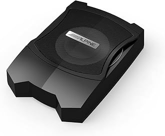 PWE-V80 Underseat Active Subwoofer, Schwarz