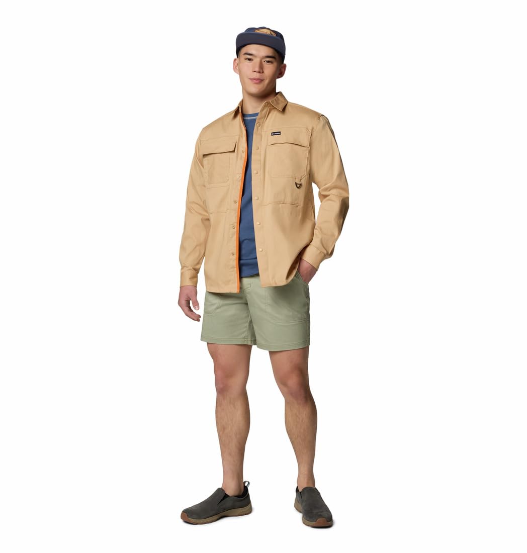Columbia Landroamer Twill Long Sleeve Shirt Camicia a Maniche Lunghe Uomo (Pacco da 1)