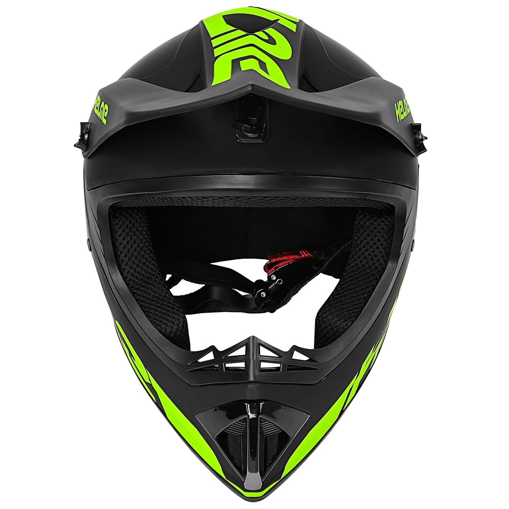 Casco da moto off-road adolescente, casco da bicicletta per ragazzi e ragazze, casco da moto personalizzato, standard CE