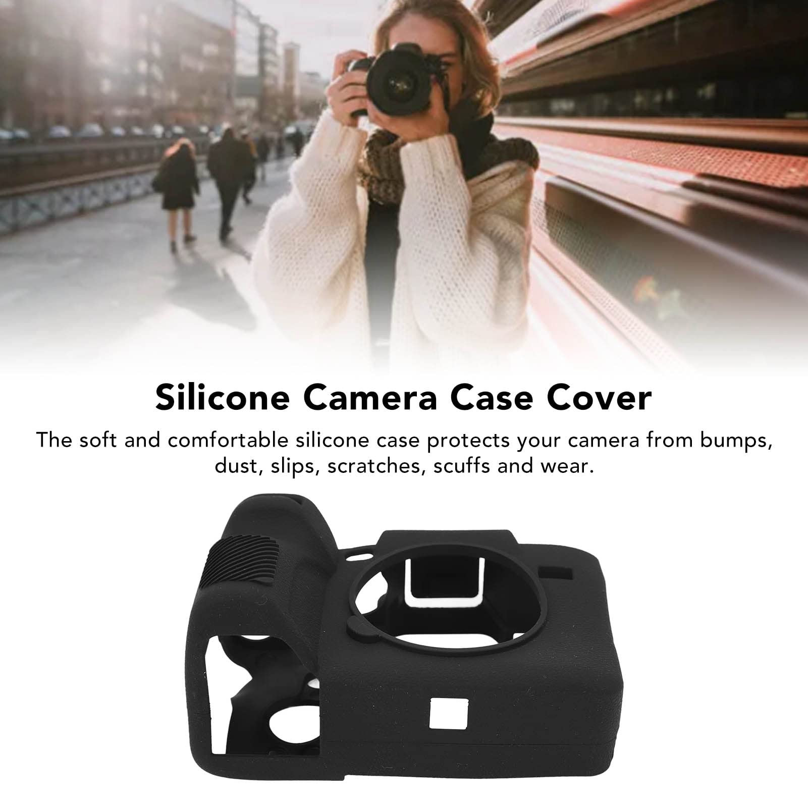 Custodia per fotocamera Custodia protettiva per fotocamera Soft Touch flessibile elegante e durevole per fotocamera 7/IV A7 IV A7M4