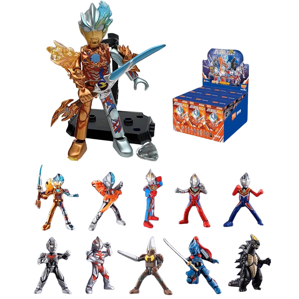 ALPHAMAX ウルトラマンティガ パワータイプ 1/12 可動 アクション 