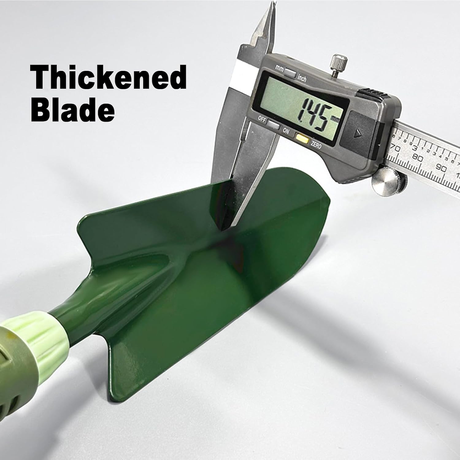 Garosa 4PCS Garden Tool Set, Gardening Tools with Non Slip Rubber Grips for Digging Weeding Loosening Soil Transplanting with Storage Bag