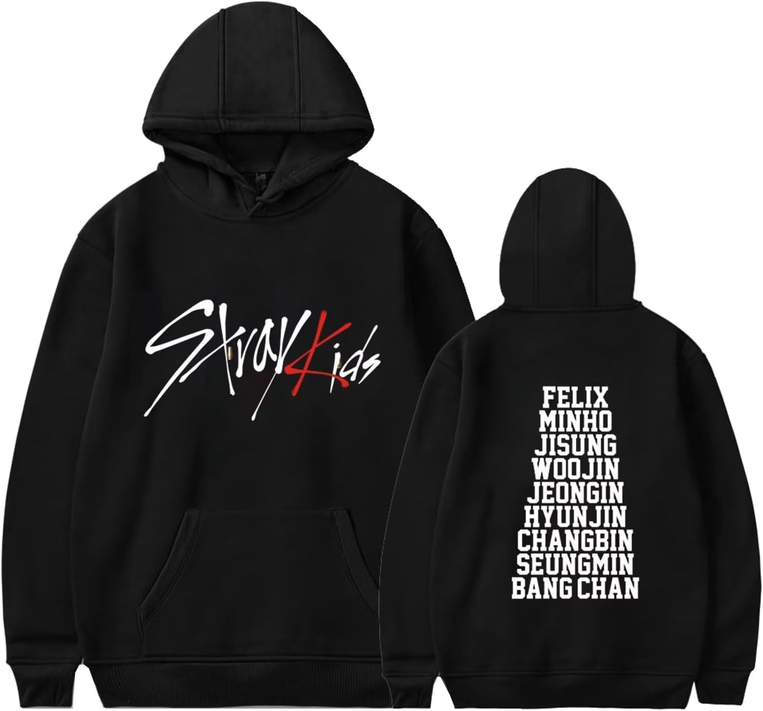ACEFAST INCStray Kids Hoodie Felix Hyunjin Jisung Woojin Changbin Bangchan Seungmin Sweatshirts For Women