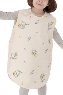 Konny Baby Sleep Sack Wearable Blanket Unisex Cotton Sleeping Vest for Babies and Toddlers Fluorescent-free