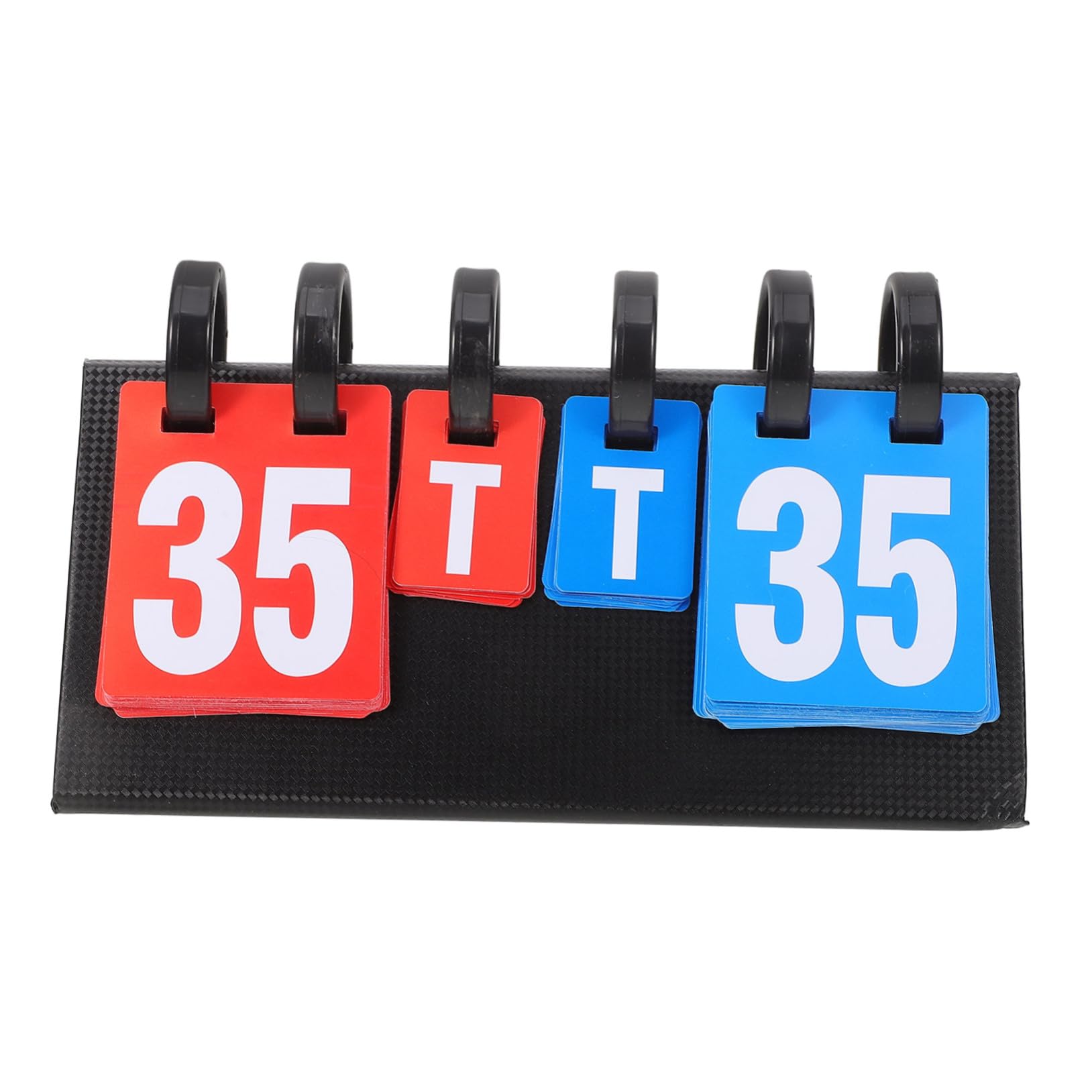 INOOMP Portable Flip Scoreboard for Basketball and Pong User Friendly Design Lightweight and Compact for Outdoor Sports Competitions Instant Score Reset Feature