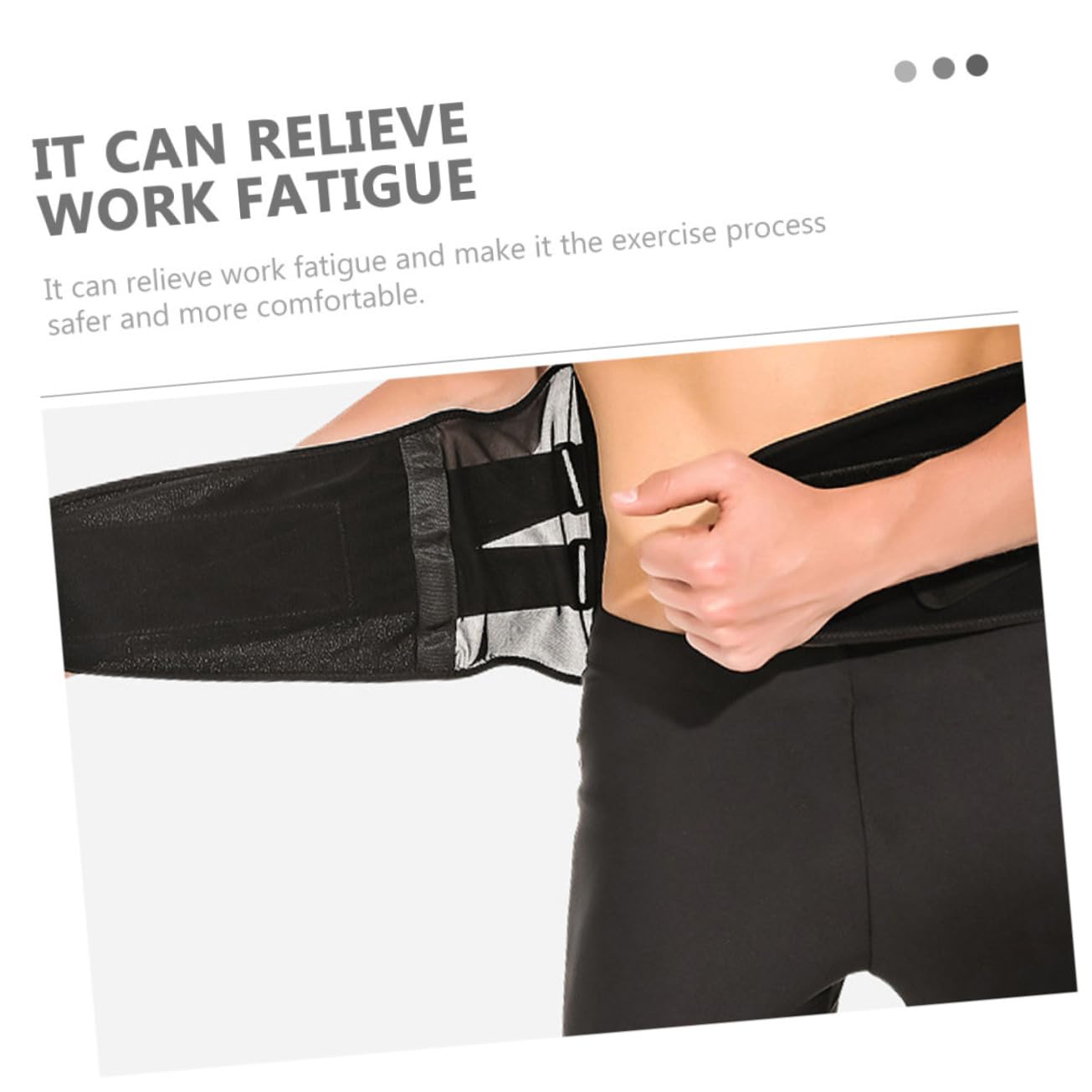 WOFASHPURET Back Brace for Lower Back Support Comfortable Sports Waist Support Belt for Men Women Breathable Elastic Lumbar Brace for Fitness Running for Gym Activities