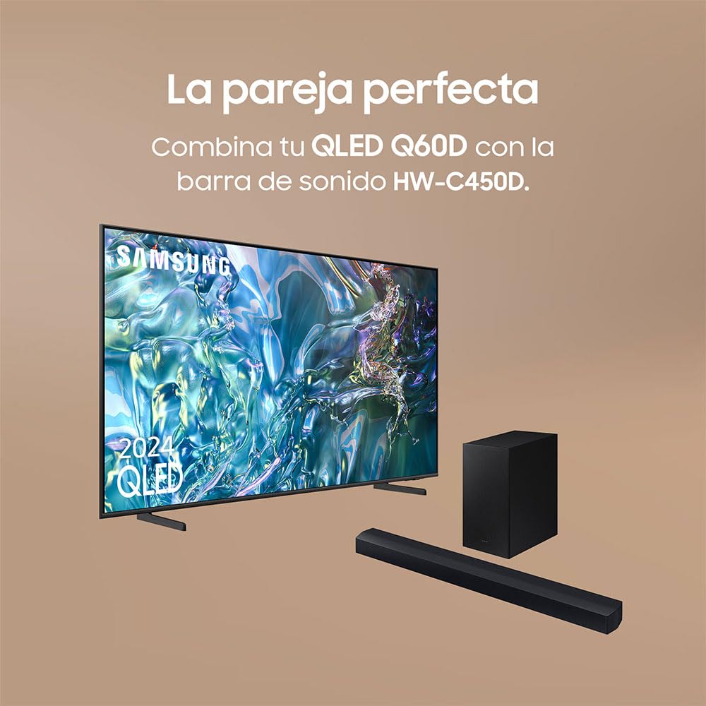 Samsung Q60d Tq43q60dau 43´´ 4k Qled Tv One Size