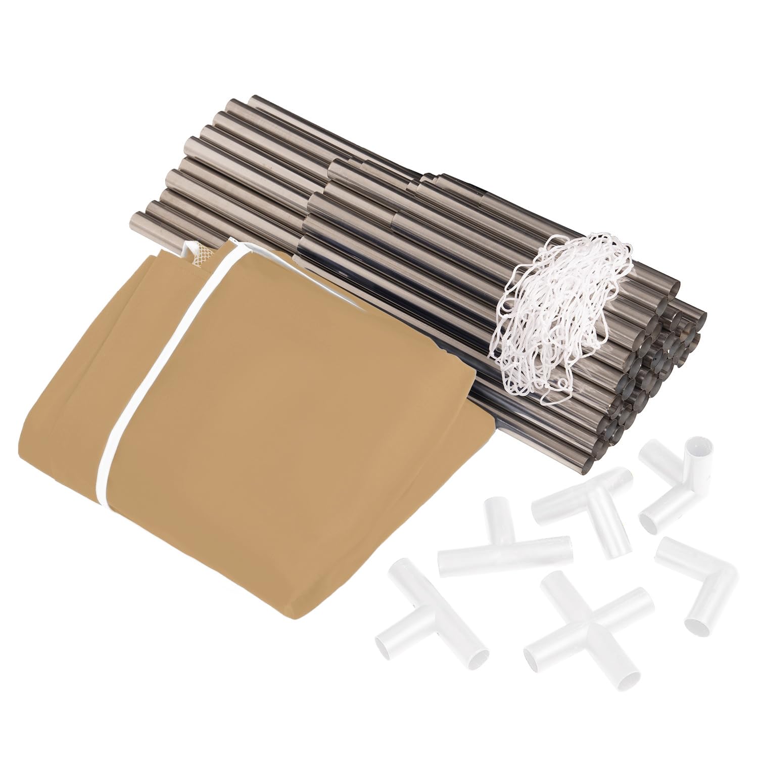 Selonis Recinto Per Bambini Con 900 Palline 6 Cm, Playground Box, Beige: Giallo/Verde/Blu/Rosso/Arancione