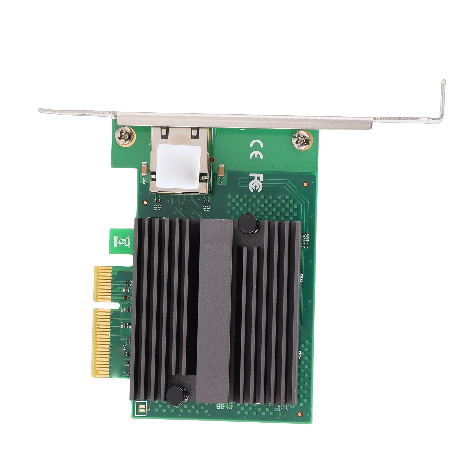 Generic Scheda di Rete Ethernet PClex4 Velocità Multiple Adatta a Vari Scenari di Comunicazione di Rete Plug and Play per Server Desktop Router NAS 1 Porta RJ45