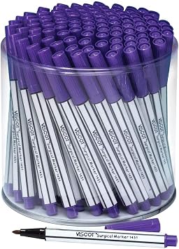 Viscot Mini Pre-Surgical Skin Markers, 100/bx