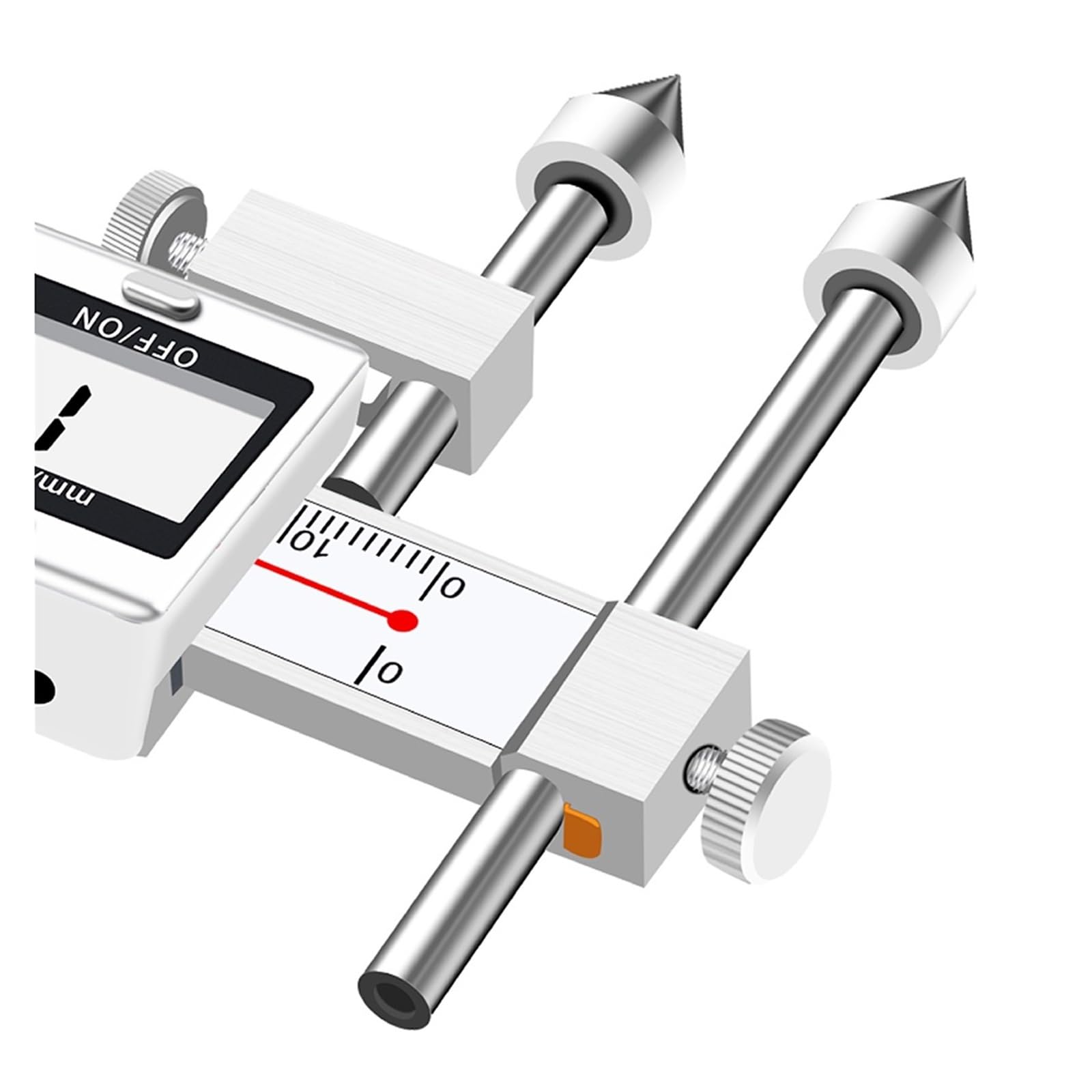 Nmbhus Spécifications De L'étrier Numérique D'entraxe 150mm 200mm 300mm Distance Centrale De Bord Mesure Du Trou Central Étrier Électronique(Size :20-200mm (0.03mm