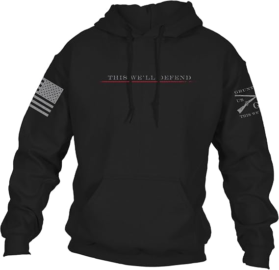 Grunt Style Second Amendment 2.0 Men's Pullover Hoodie