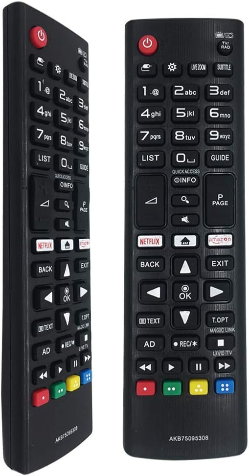 FOXRMT Replacement LG TV Remote for AKB75095308 AKB75675311 AKB74475481