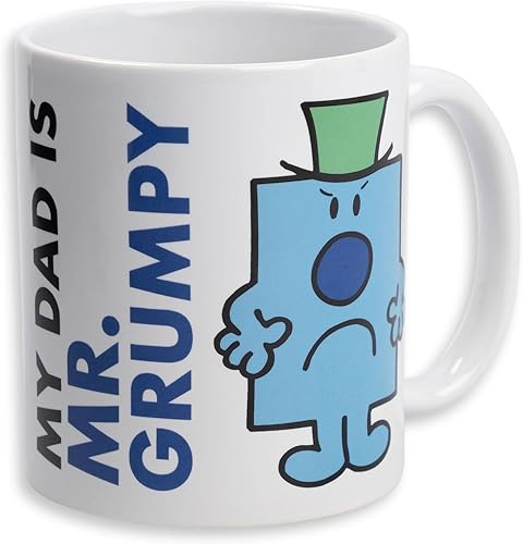 Miniatura 4 de Mr. Men Mr Grumpy Mug And Socks - Taza de café de cerámica de 11 oz