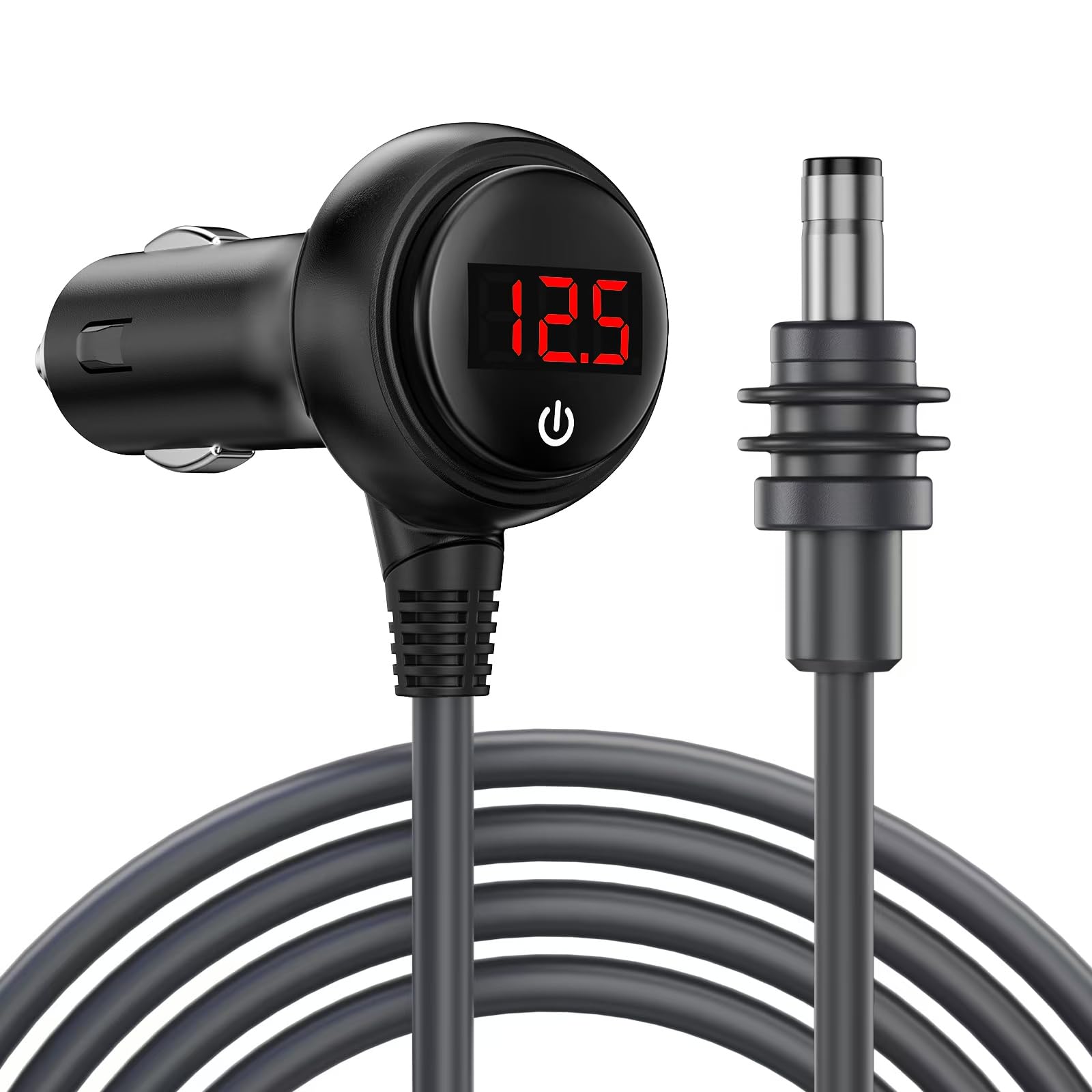 Starlink Mini Cable 10FT/3M, Starlink Mini Power Cable with 12V–48V Cigarette Lighter Plug, Car Charger DC Power Cord, Durable Starlink Mini Accessories Car Adapter