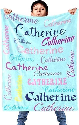 Miniatura 2 de Manta personalizada para adultos, manta de bebé personalizada para niñas y niños con nombre, mantas personalizadas para el día de la madre, día del