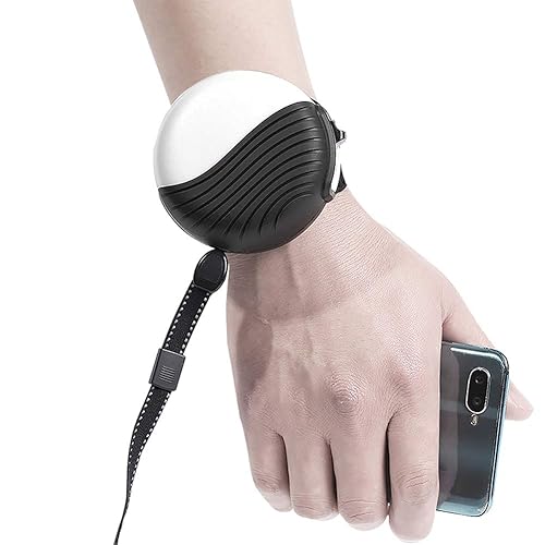 Retractable Hands Free Dog Leash, 360° Tangle-Free Heavy Duty Wrist Dog Walking Leash with 8.2 ft strong Cord and Reflective Nylon Tape, One Button Brake, Pause, Lock for Small Dog or Cat up to 55 lbs