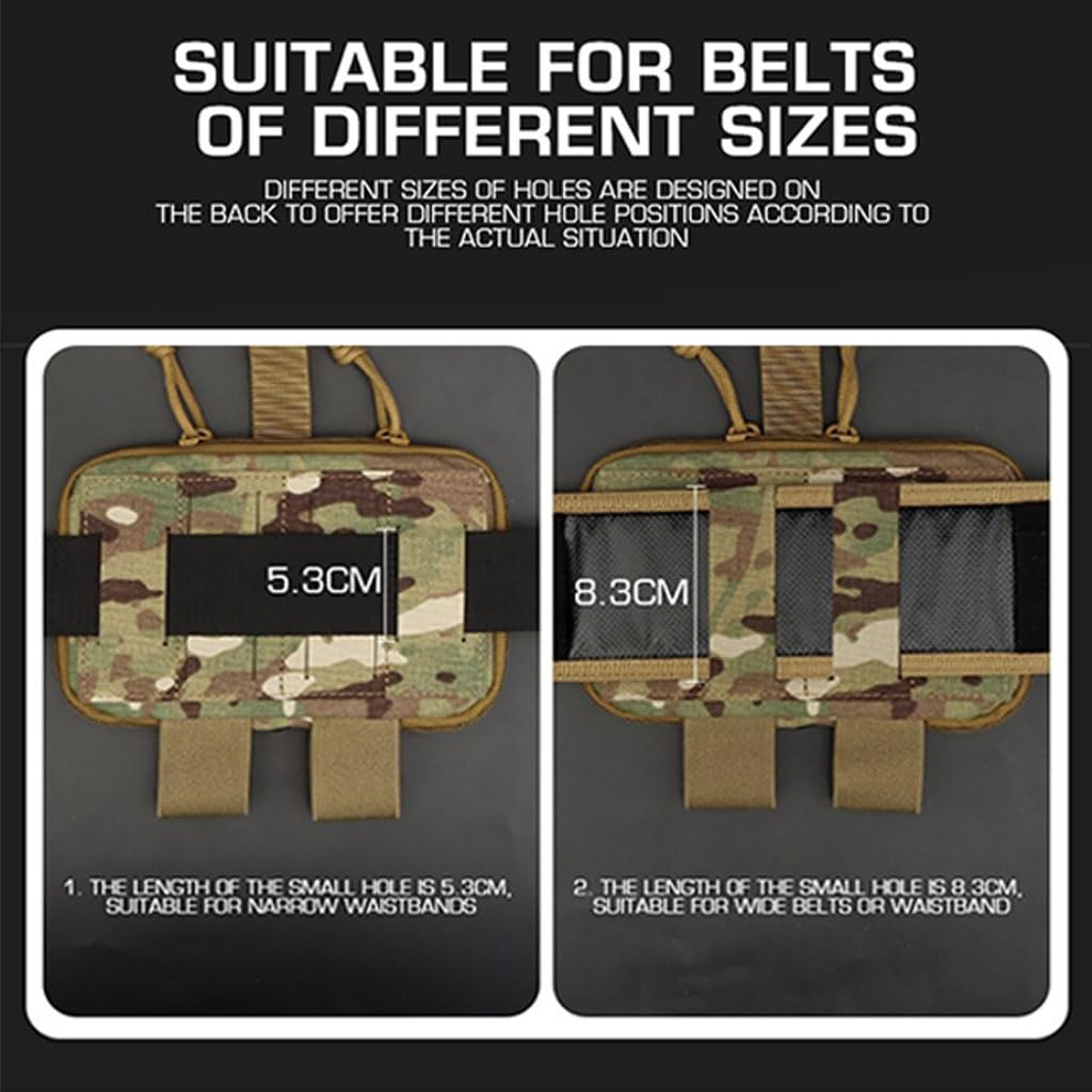 Táctico Bolsa Médica Molle EMT Paquete De Primeros Auxilios, Utilidad Ifak Organizador Kit Trauma Porta Torniquete, Liberación Rápida Herramienta Admin Edc para Cinturón