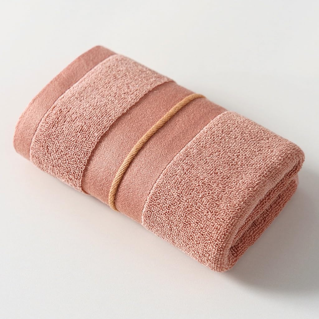Serviette en coton pour adultes coloris D pour rituel bien-être après le bain à la maison