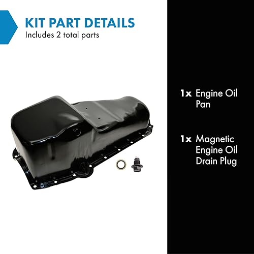 Vista 337 de Cárter de aceite del motor para Ford Bronco F Series Pickup Truck Econoline Van 4.9L I6