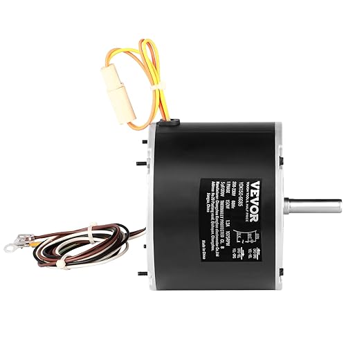 Miniatura 10 de VEVOR Motor de ventilador de condensador OEM mejorado, 15HP, 1075RPM, repuesto para ac GE Genteq Carrier Bryant Payne Dayton, K55HXJKL-2918,